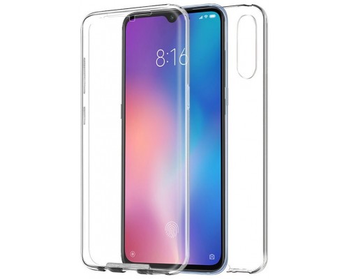 Funda COOL Silicona 3D para Xiaomi Mi 9 (Transparente Frontal + Trasera)