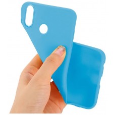 Funda Silicona Huawei P30 Lite (Celeste)