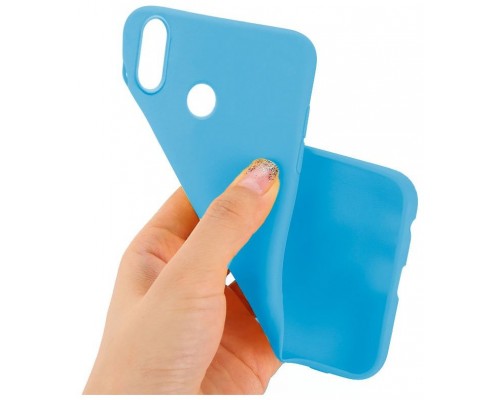 Funda Silicona Huawei P30 Lite (Celeste)