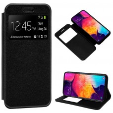 Funda COOL Flip Cover para Samsung A505 Galaxy A50 / A30s Liso Negro