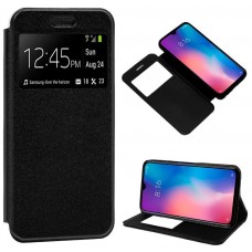 Funda COOL Flip Cover para Xiaomi Mi 9 SE Liso Negro