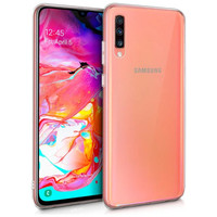 Funda Silicona Samsung A705 Galaxy A70 (Transparente)-4CS Funda Silicona Samsung A705 Galaxy A70 (Transparente)