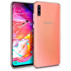 Funda Silicona Samsung A705 Galaxy A70 (Transparente)