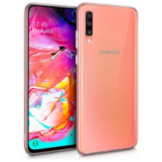 Funda Silicona Samsung A705 Galaxy A70 (Transparente)