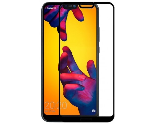 Protector Pantalla Cristal Templado Huawei P20 Lite (FULL 3D Negro)