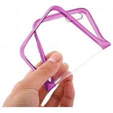 Carcasa COOL para Xiaomi Mi 9 SE Borde Metalizado (Rosa)
