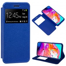 Funda COOL Flip Cover para Samsung A705 Galaxy A70 Liso Azul