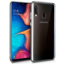 Funda Silicona Samsung A202 Galaxy A20e (Transparente)