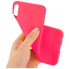 Funda COOL Silicona para Xiaomi Mi 9 SE (Rojo)