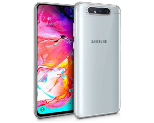Funda Silicona Samsung A805 Galaxy A80 (Transparente)