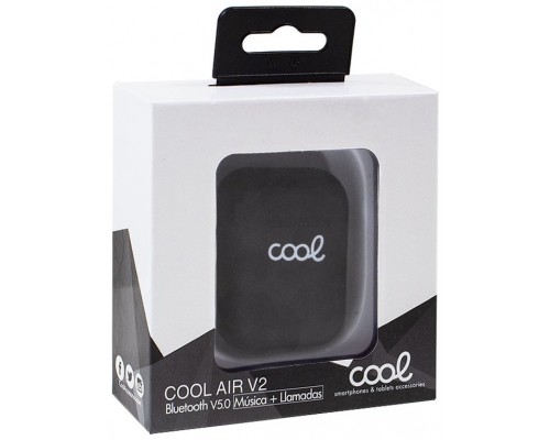 Auriculares Stereo Bluetooth Dual Pod COOL AIR V2 Negro