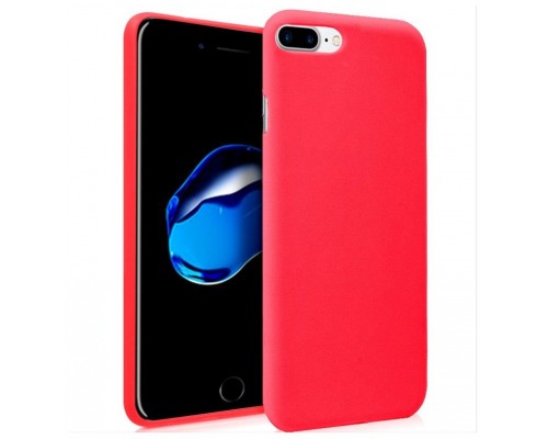 Funda Silicona iPhone 7 Plus / iPhone 8 Plus (Rojo)