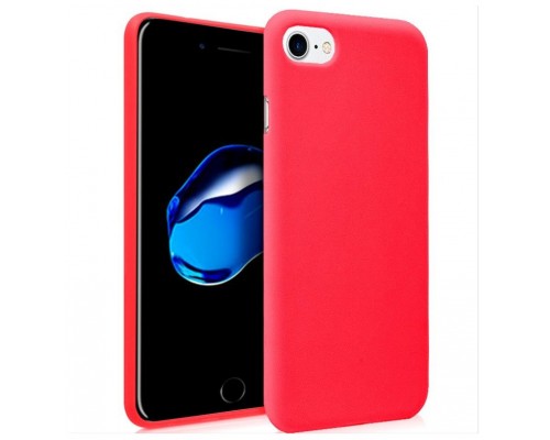 Funda Silicona iPhone 7 / iPhone 8 (Rojo)