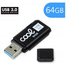 Pen Drive USB x64 GB 3.0 COOL Cover Negro