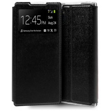 Funda COOL Flip Cover para Samsung N975 Galaxy Note 10 Plus Liso Negro
