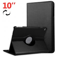 Funda COOL para Huawei Mediapad M5 Lite Polipiel Liso Negro 10.1 pulg