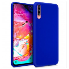 Funda COOL Silicona para Samsung A705 Galaxy A70 (Azul)