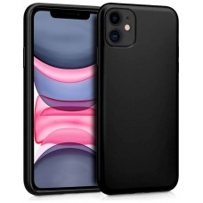 Funda COOL Silicona para iPhone 11 (Negro)