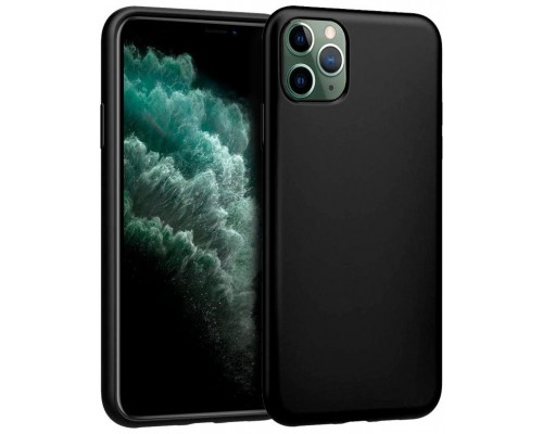 Funda COOL Silicona para iPhone 11 Pro Max (Negro)