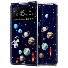 Funda COOL Flip Cover para Samsung N975 Galaxy Note 10 Plus Dibujos Astronauta