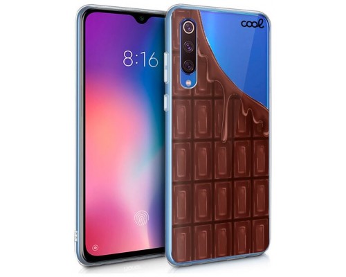 Carcasa COOL para Xiaomi Mi 9 SE Clear Chocolate