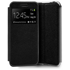 Funda COOL Flip Cover para Xiaomi Mi 9 Lite Liso Negro