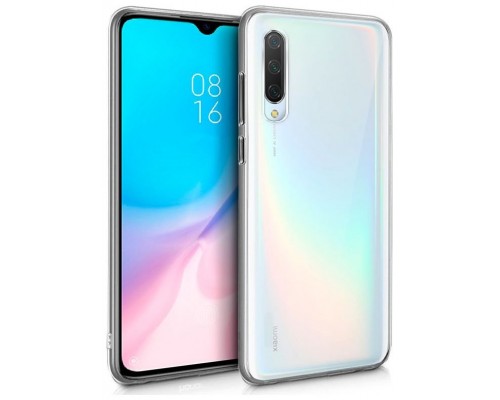 Funda COOL Silicona para Xiaomi Mi 9 Lite (Transparente)