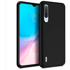 Funda COOL Silicona para Xiaomi Mi 9 Lite (Negro)