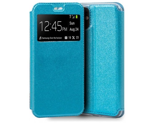 Funda COOL Flip Cover para iPhone 11 Liso Celeste