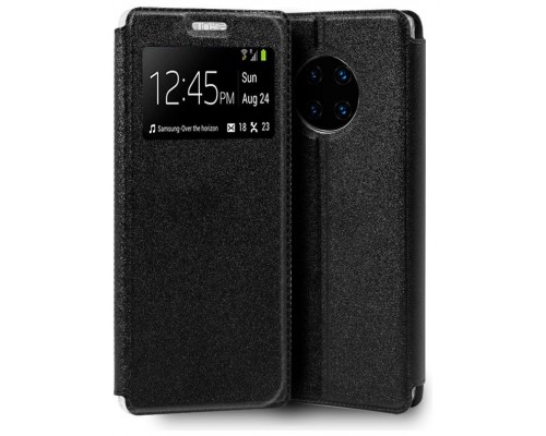 Funda COOL Flip Cover para Huawei Mate 30 Pro Liso Negro