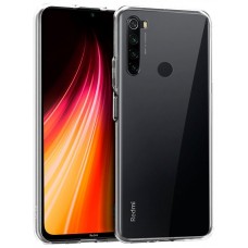 Funda COOL Silicona para Xiaomi Redmi Note 8 / Note 8 (2021) Transparente