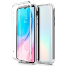 Funda COOL Silicona 3D para Xiaomi Mi 9 Lite (Transparente Frontal + Trasera)