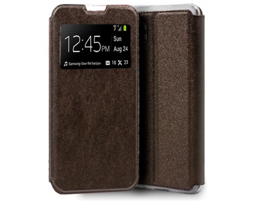 Funda COOL Flip Cover para Xiaomi Mi Note 10 / Mi Note 10 Pro Liso Bronce