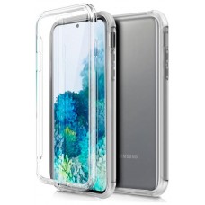 Funda COOL Silicona 3D para Samsung G985 Galaxy S20 Plus (Transparente Frontal + Trasera)