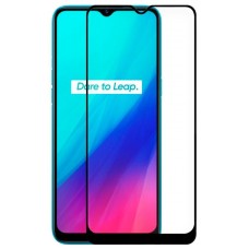 Protector Pantalla Cristal Templado COOL para Realme C3 (FULL 3D Negro)