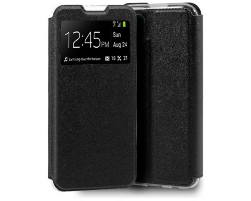 Funda COOL Flip Cover para Huawei P40 Lite Liso Negro