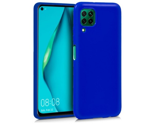 Funda COOL Silicona para Huawei P40 Lite (Azul)