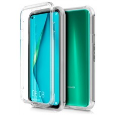 Funda COOL Silicona 3D para Huawei P40 Lite (Transparente Frontal + Trasera)