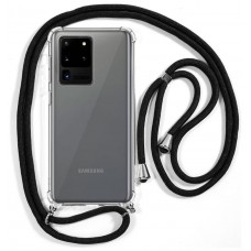 Carcasa COOL para Samsung G988 Galaxy S20 Ultra 5G Cordón Negro