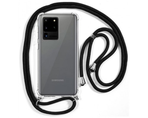 Carcasa COOL para Samsung G988 Galaxy S20 Ultra 5G Cordón Negro
