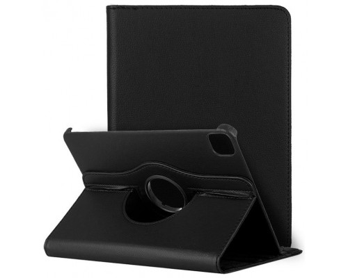 Funda COOL para iPad Pro 12.9 pulg (2020 / 2021) Giratoria Polipiel Negro