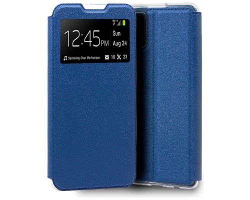 Funda COOL Flip Cover para Samsung A415 Galaxy A41 Liso Azul