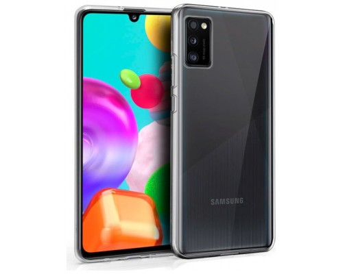 Funda COOL Silicona para Samsung A415 Galaxy A41 (Transparente)