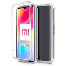 Funda COOL Silicona 3D para Xiaomi Mi Note 10 Lite (Transparente Frontal + Trasera)