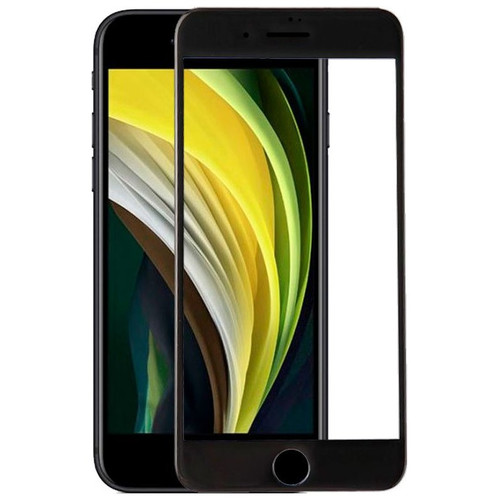 Protector Pantalla Cristal Templado COOL para iPhone SE (2020) (FULL 3D Negro)-CS4 Protector Pantalla Cristal Templado COOL para iPhone SE (2020) (FULL 3D Negro)