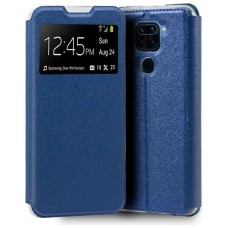 Funda COOL Flip Cover para Xiaomi Redmi Note 9 Liso Azul