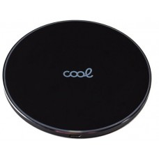 Dock Base Cargador Smartphones Inalámbrico Qi Universal COOL (Carga Rápida) Negro