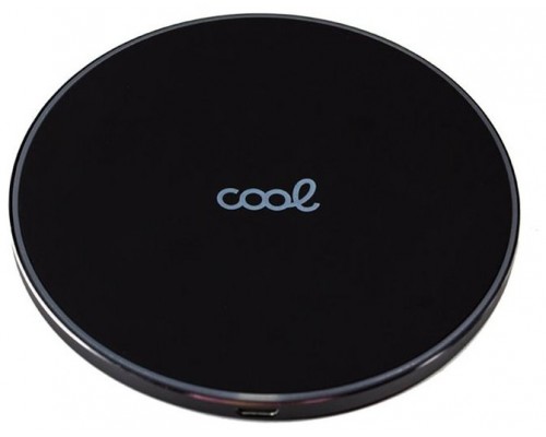 Dock Base Cargador Smartphones Inalámbrico Qi Universal COOL (Carga Rápida) Negro