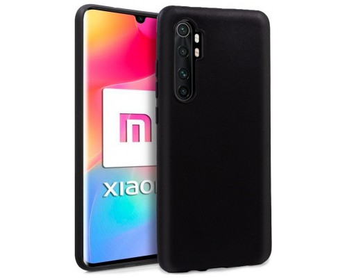 Funda COOL Silicona para Xiaomi Mi Note 10 Lite (Negro)