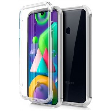 Funda COOL Silicona 3D para Samsung M215 Galaxy M21 (Transparente Frontal + Trasera)